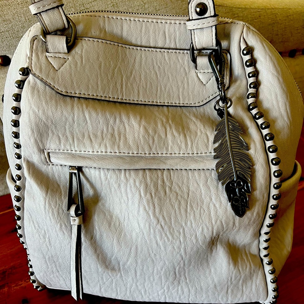 Jessica Simpson Gray backpack purse